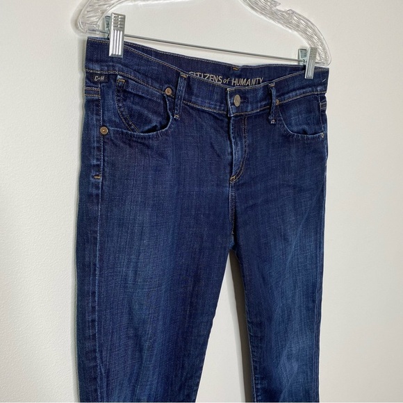 Citizens of Humanity Dani Crop Straight Leg Jeans - Picture 4 of 14